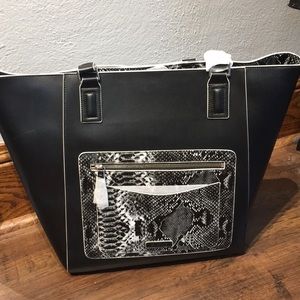 BRAND NEW leather Vera Bradley Tote Bag